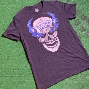 WWE Stone cold Steve Austin skull tee